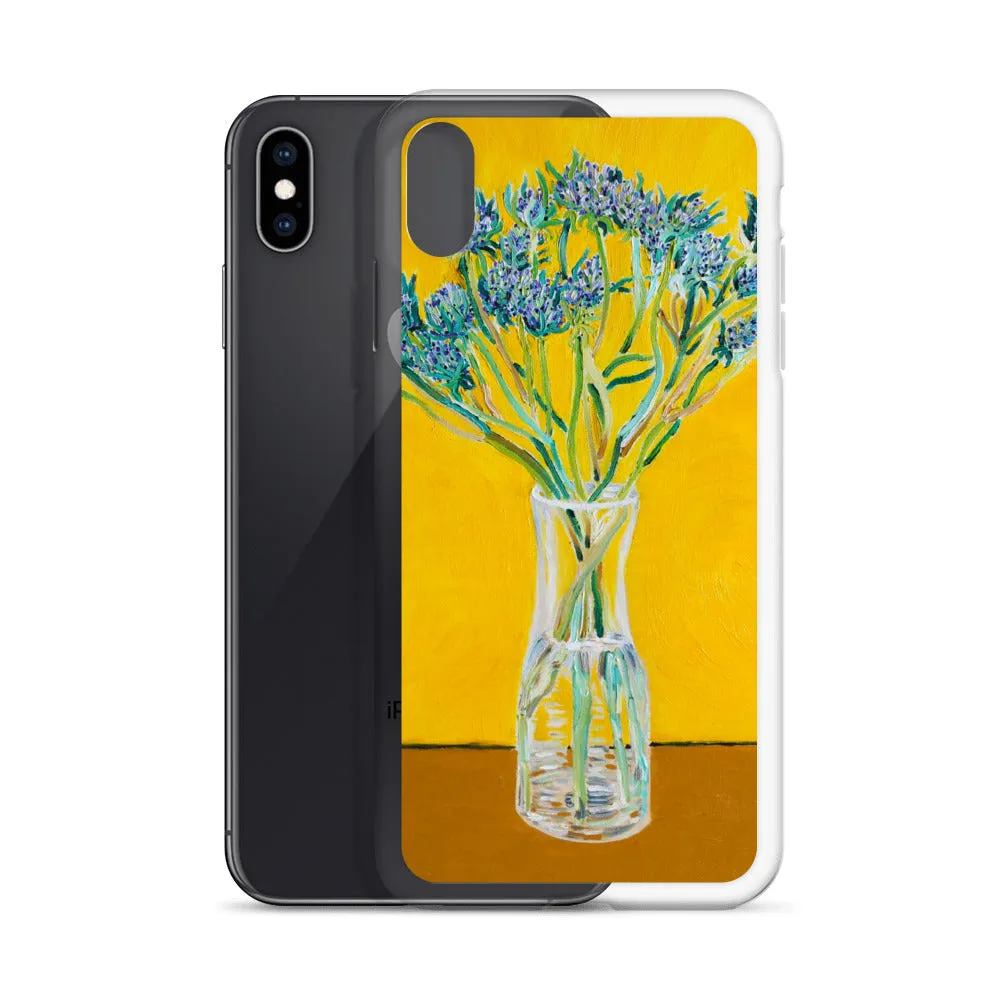 Bouquet of Flower Thistles - iPhone Case