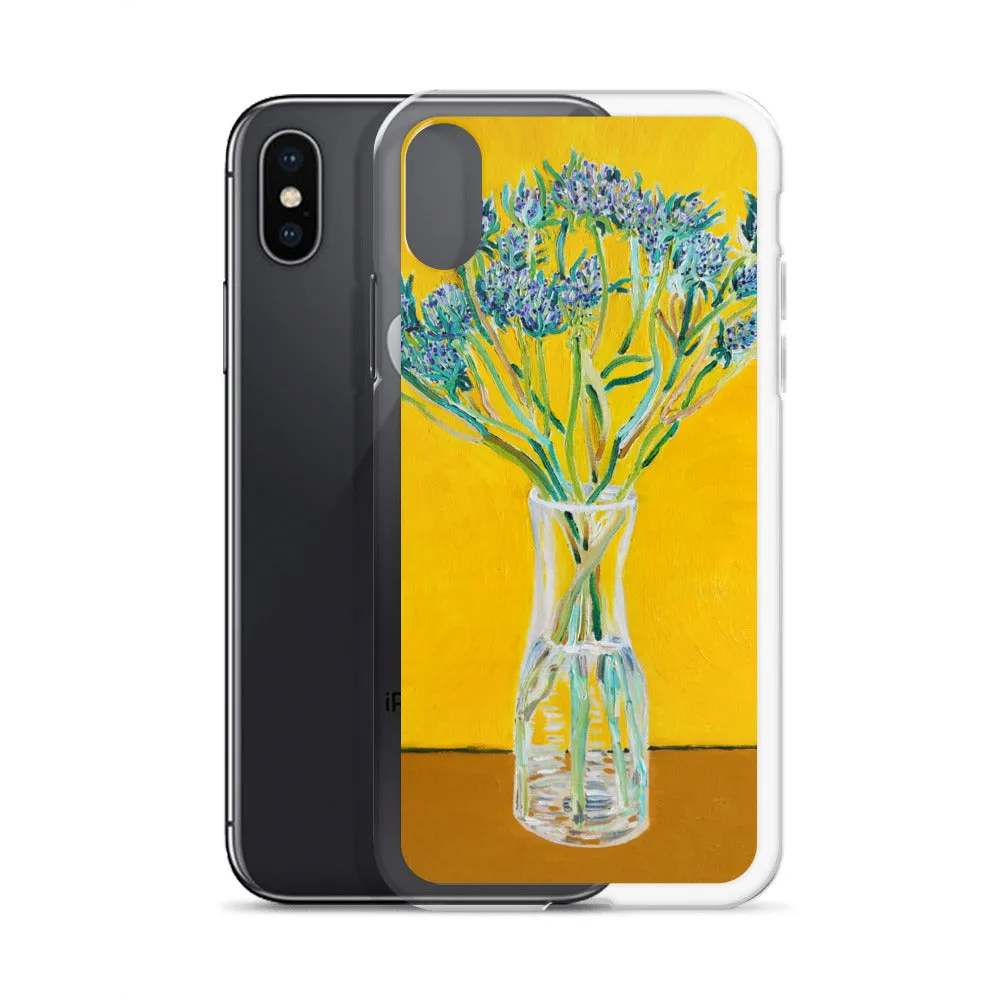 Bouquet of Flower Thistles - iPhone Case