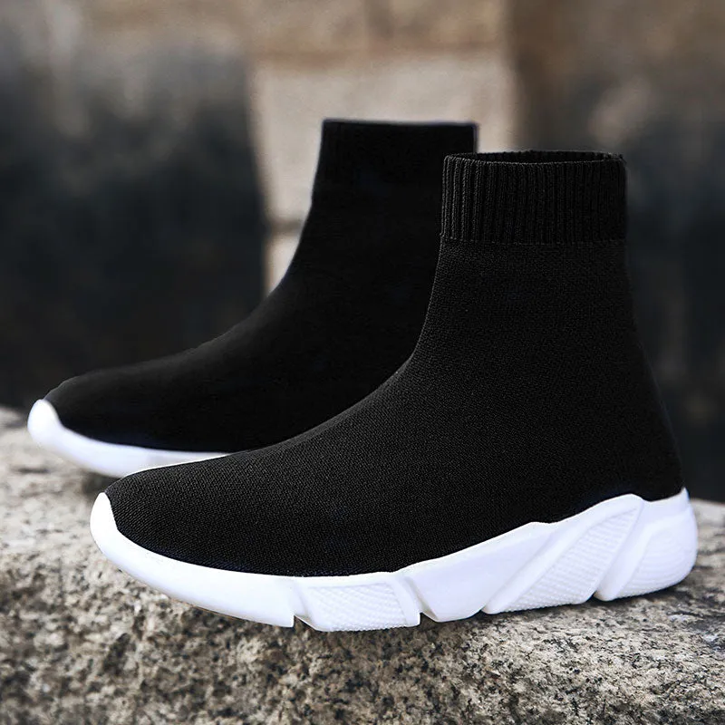 Breathable Ankle Boot Women Socks Shoes Female Sneakers