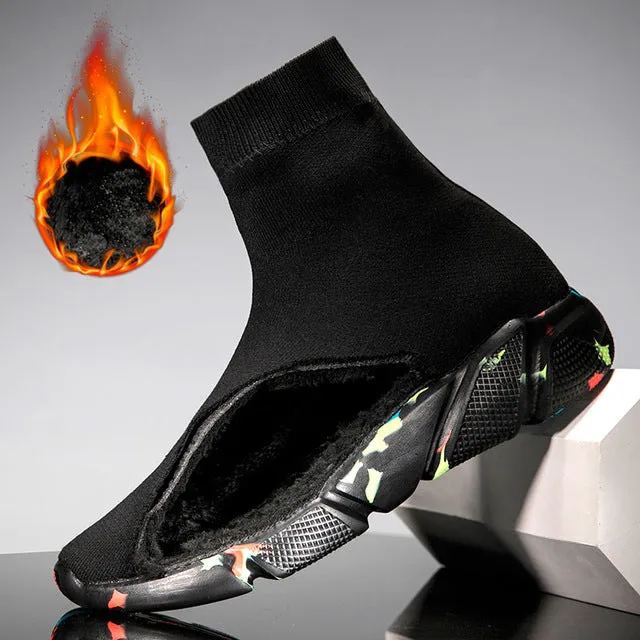 Breathable Ankle Boot Women Socks Shoes Female Sneakers