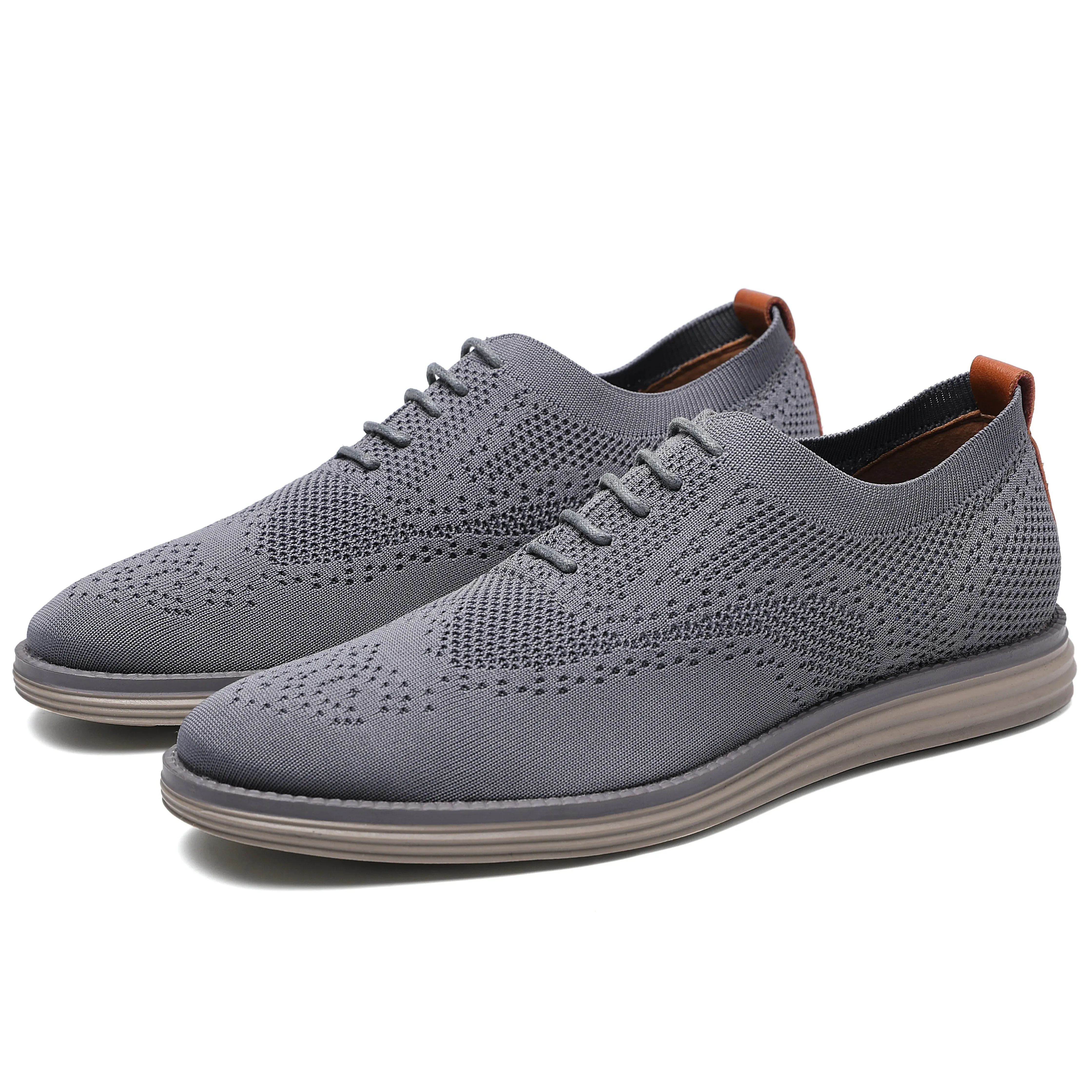 Breathable Knitted Mesh Casual Sneakers
