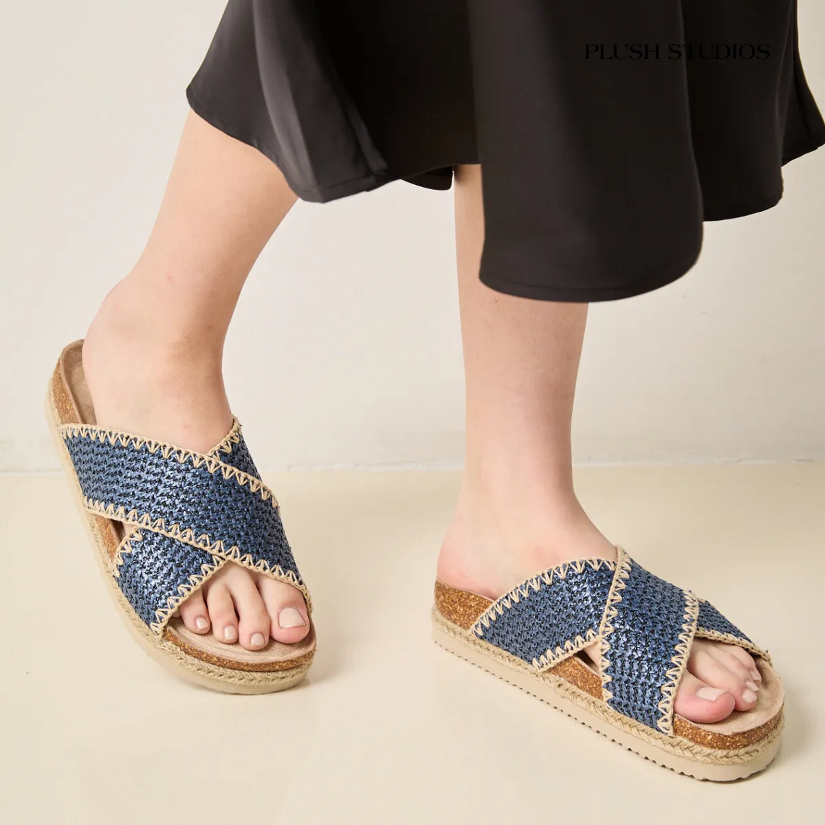 Cali Sandals  Denim