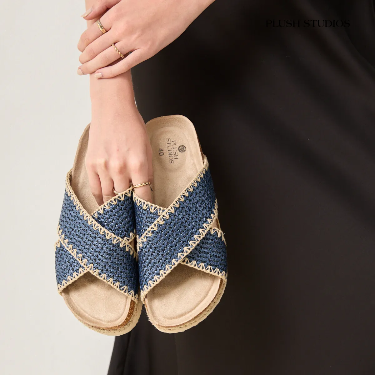 Cali Sandals  Denim