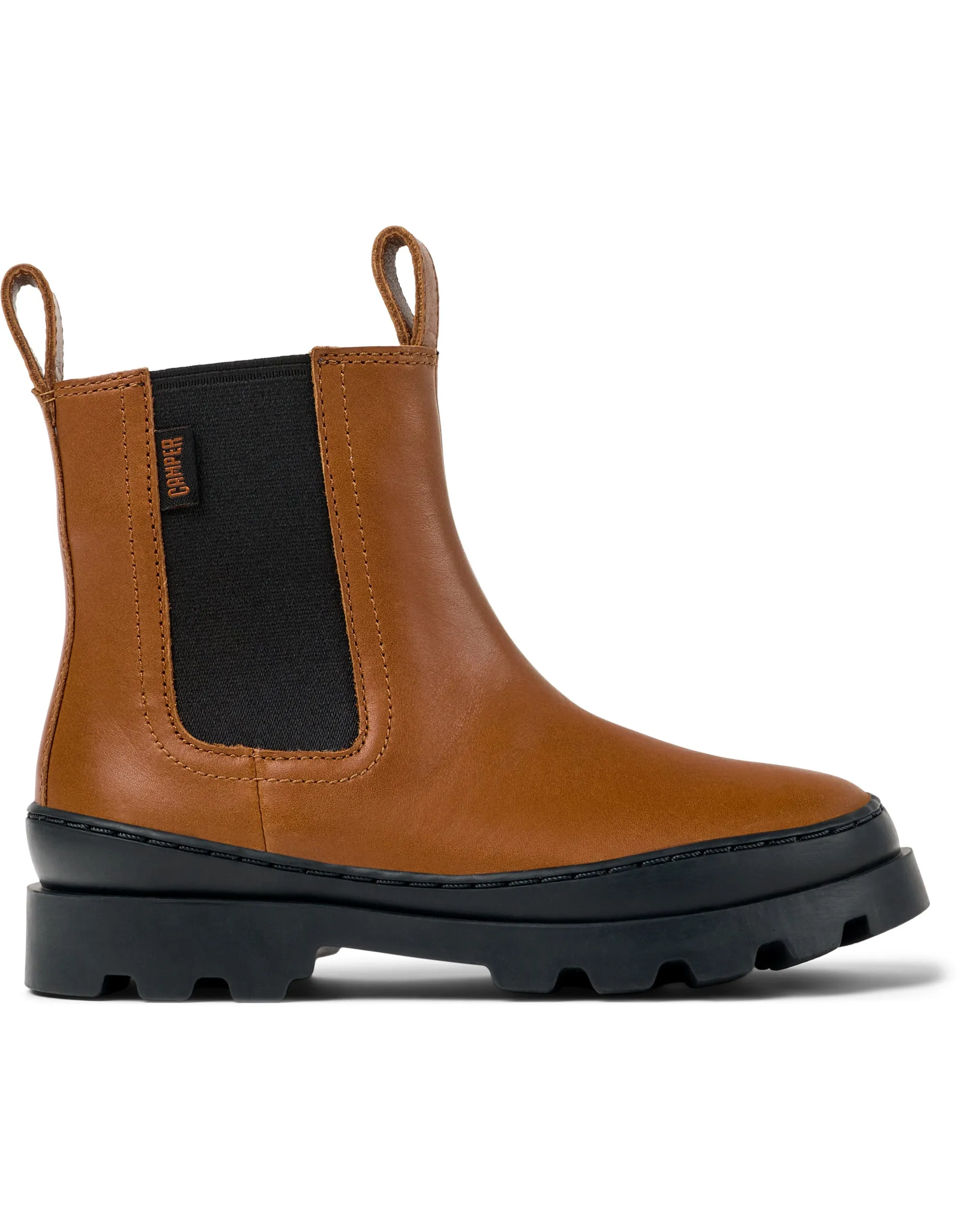 CAMPER BRUTUS ZIP BOOT W25 - TAN