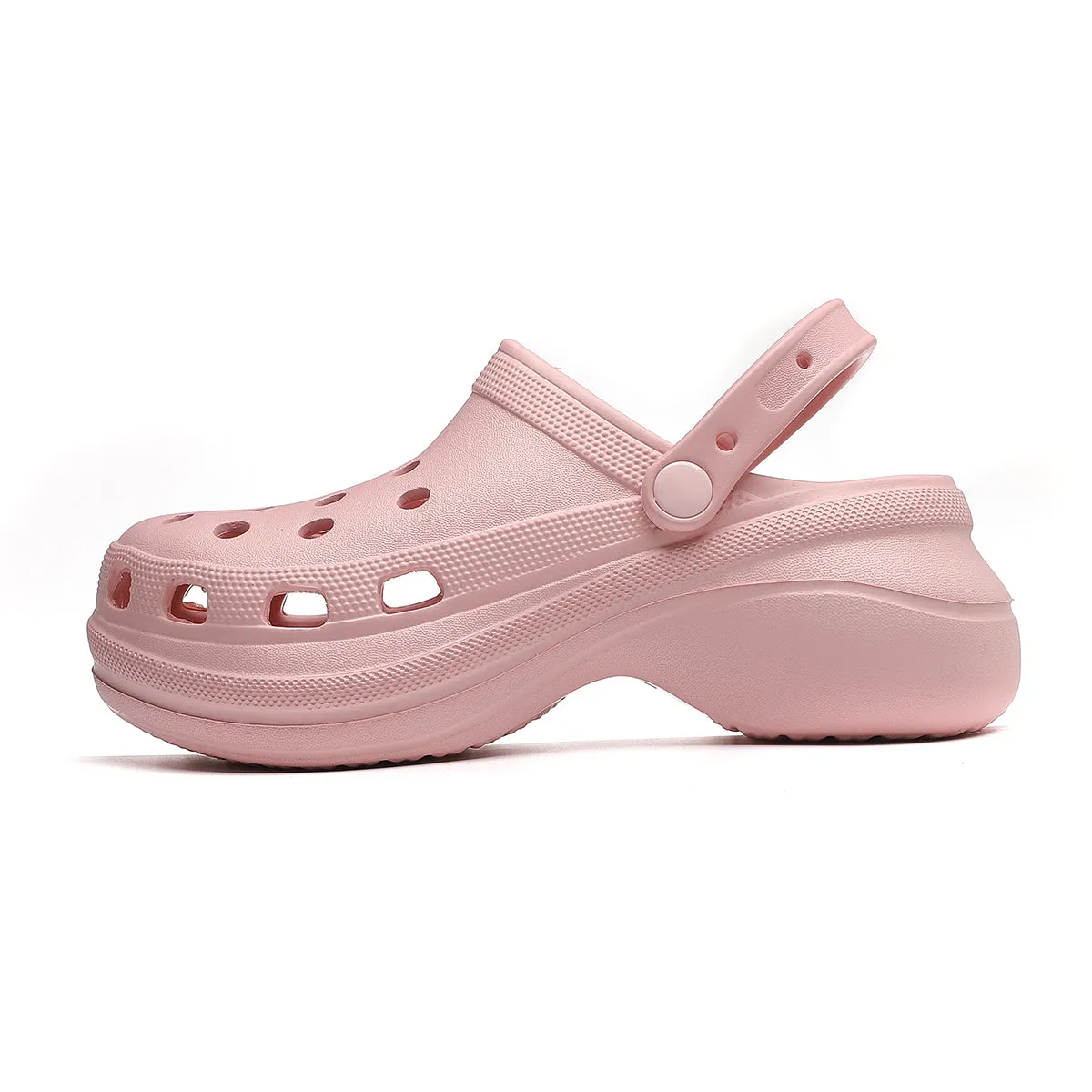 CHUNKY PLATFORM HOLE SHOES  4208