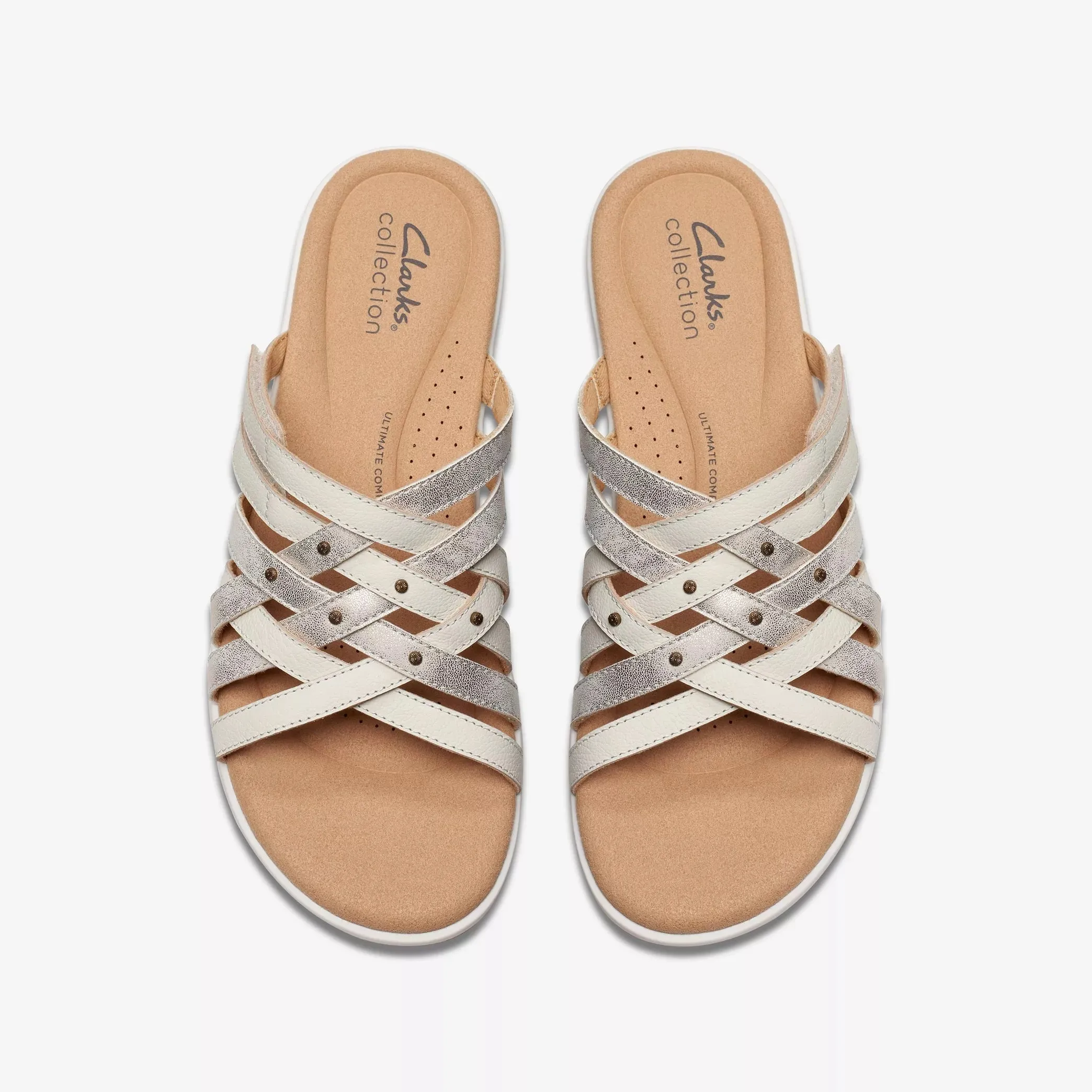Clarks Women's Elizabelle Rio Off White Multi 26177119