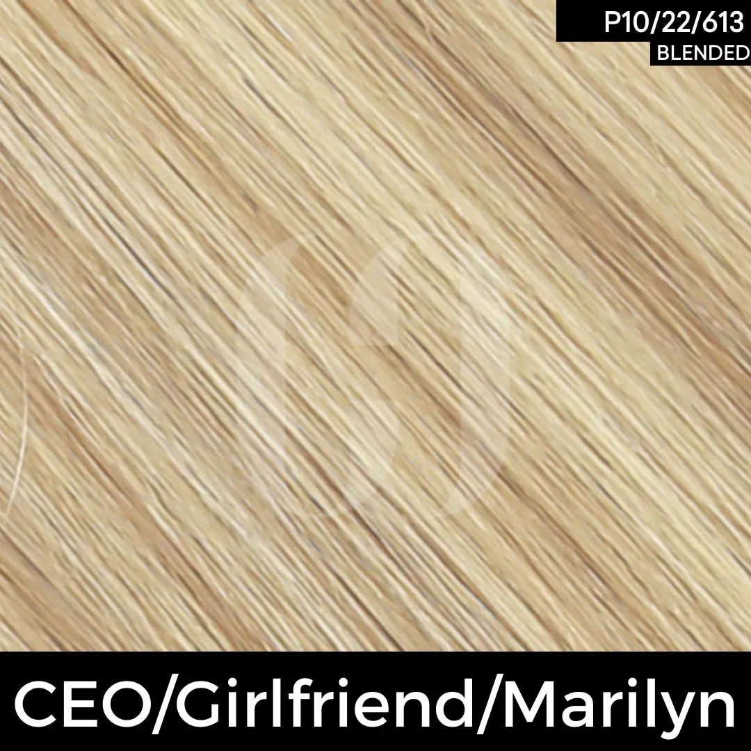 Clutch Weft Hair Extensions 16"
