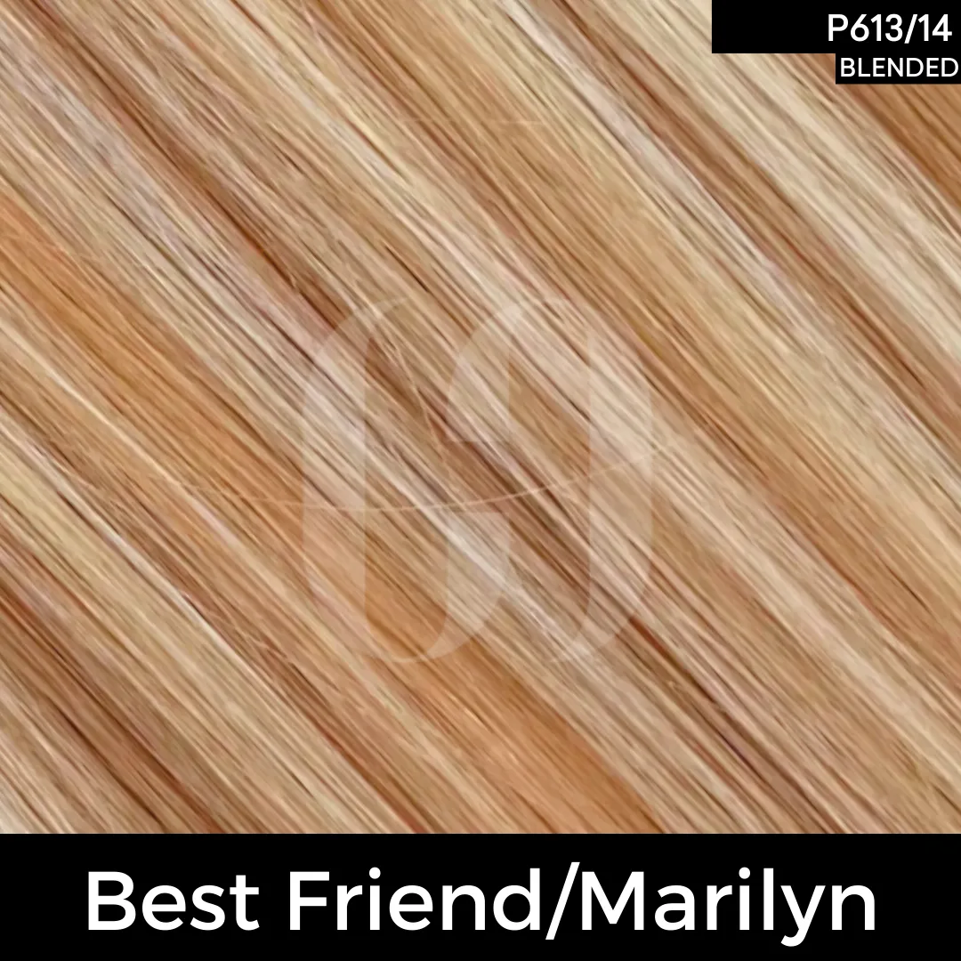 Clutch Weft Hair Extensions 16"