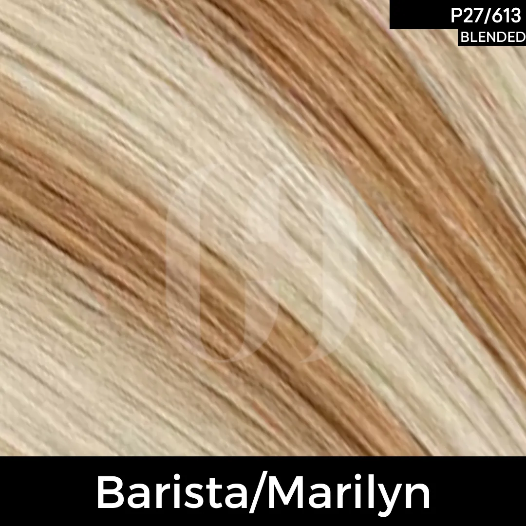 Clutch Weft Hair Extensions 16"