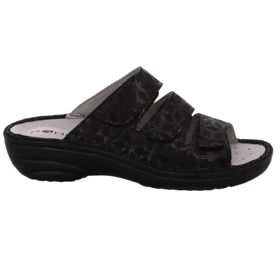 'Cremona' women's sandal - black