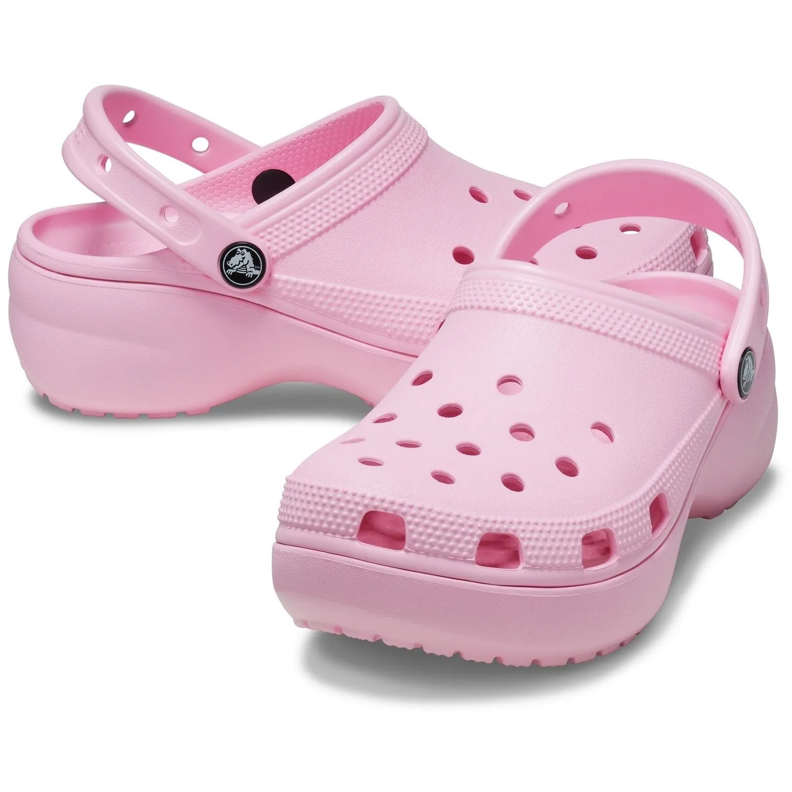 Crocs 206750 Classic Plateau-Clogs für Damen