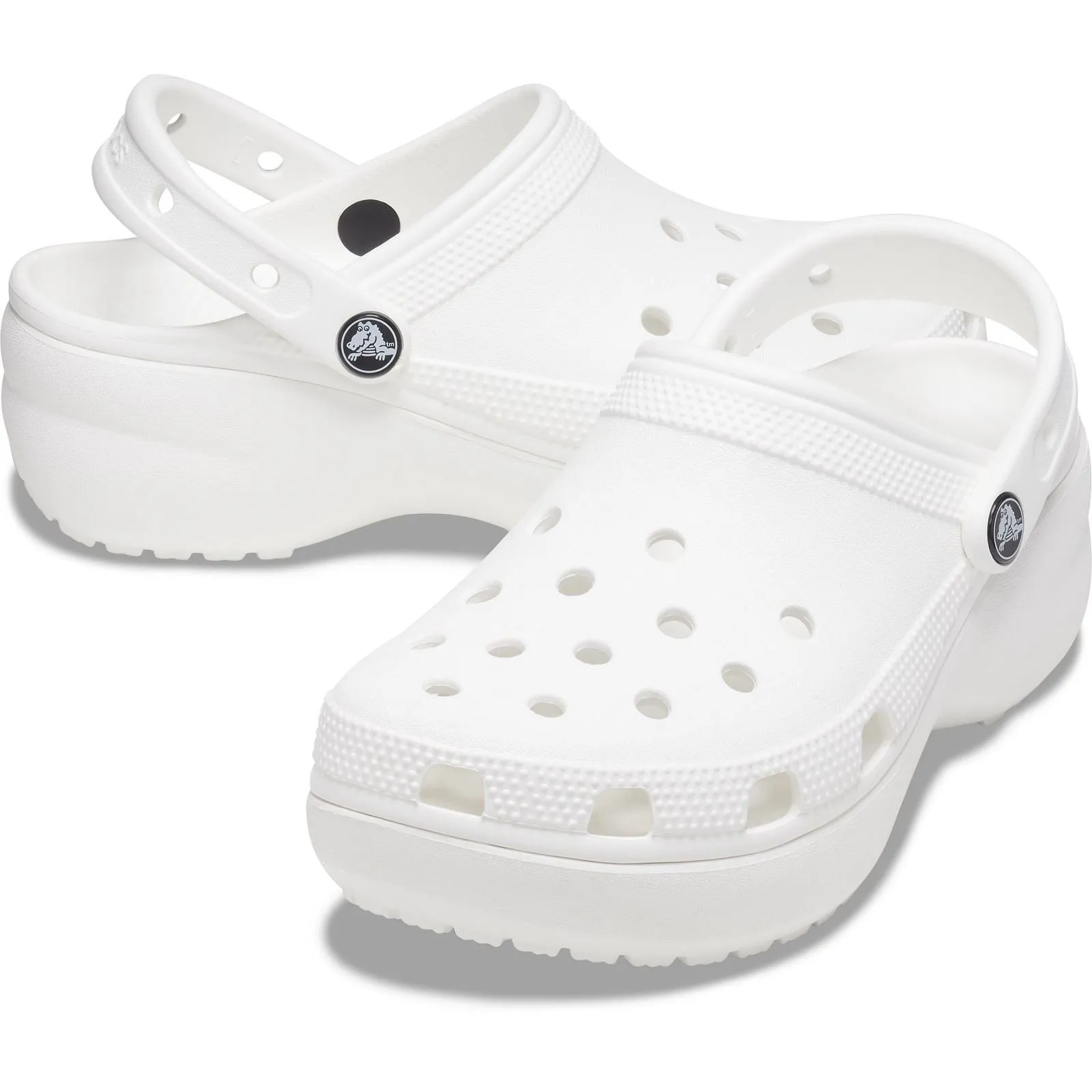 Crocs 206750 Classic Plateau-Clogs für Damen