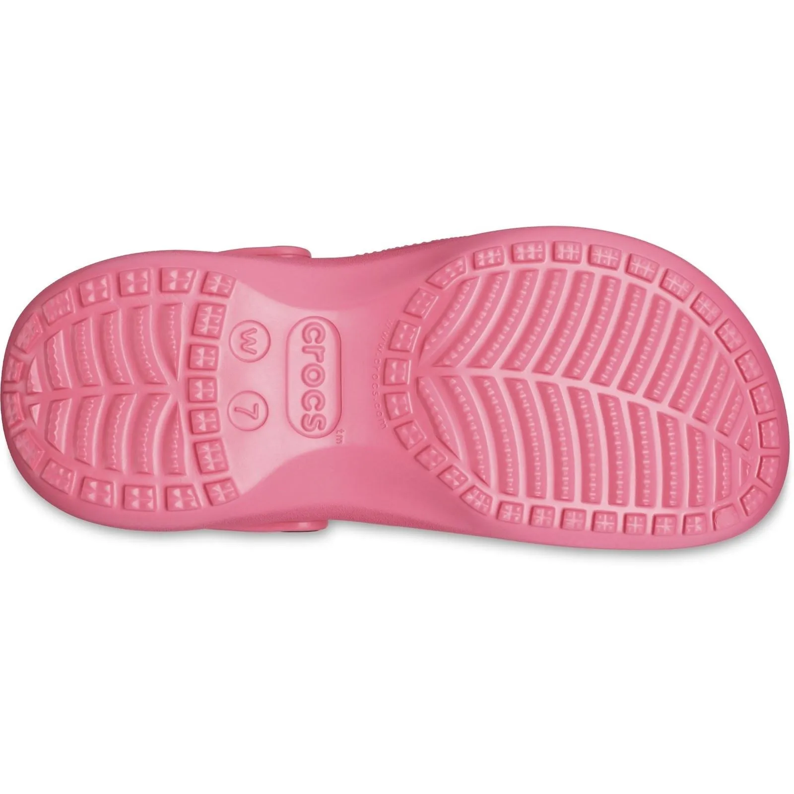 Crocs 206750 Classic Plateau-Clogs für Damen