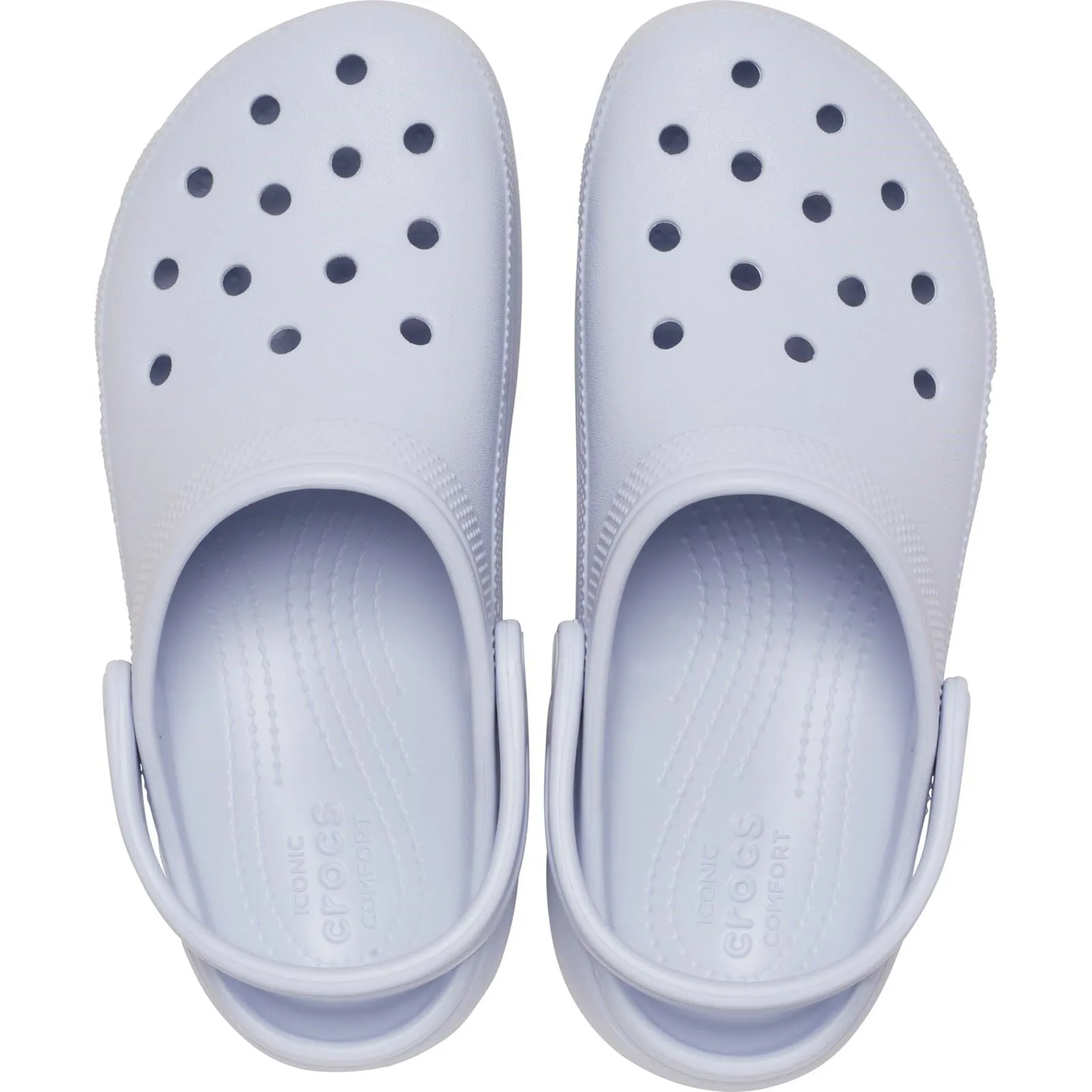 Crocs 206750 Classic Plateau-Clogs für Damen