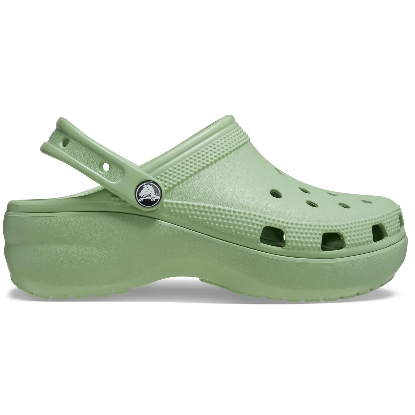 Crocs 206750 Classic Plateau-Clogs für Damen
