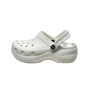 Crocs Classic Clogs Rubber White Colour For Women