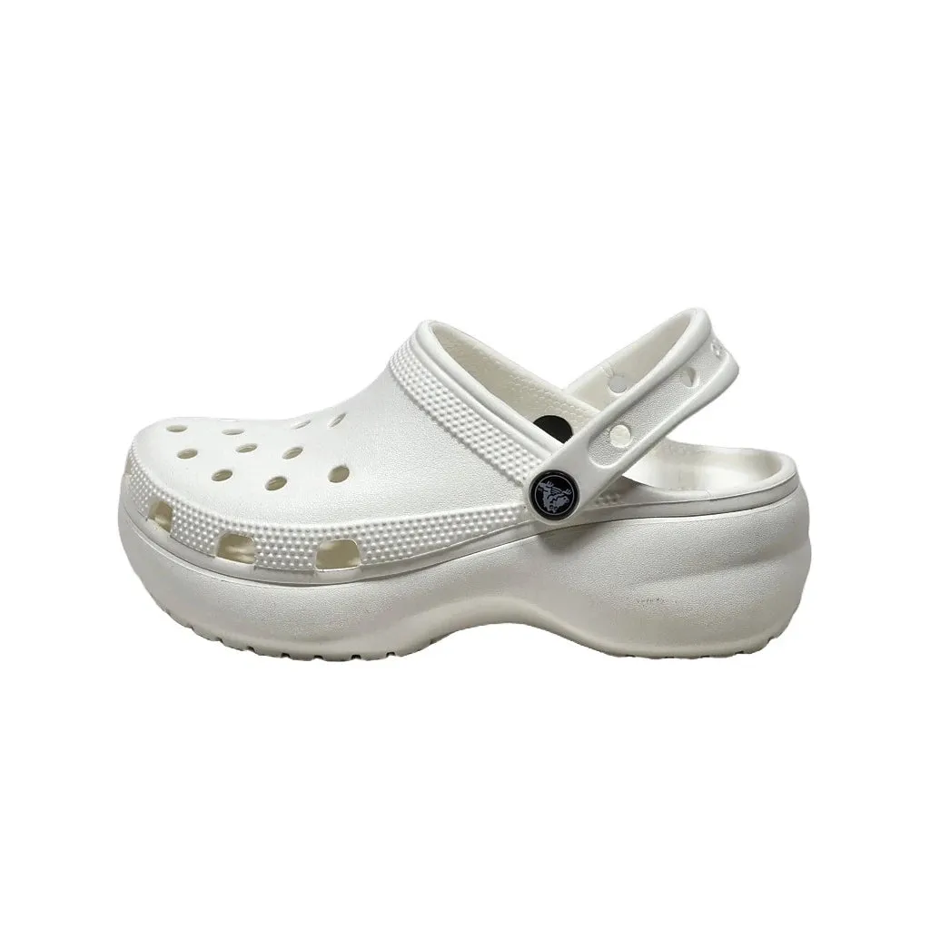 Crocs Classic Clogs Rubber White Colour For Women