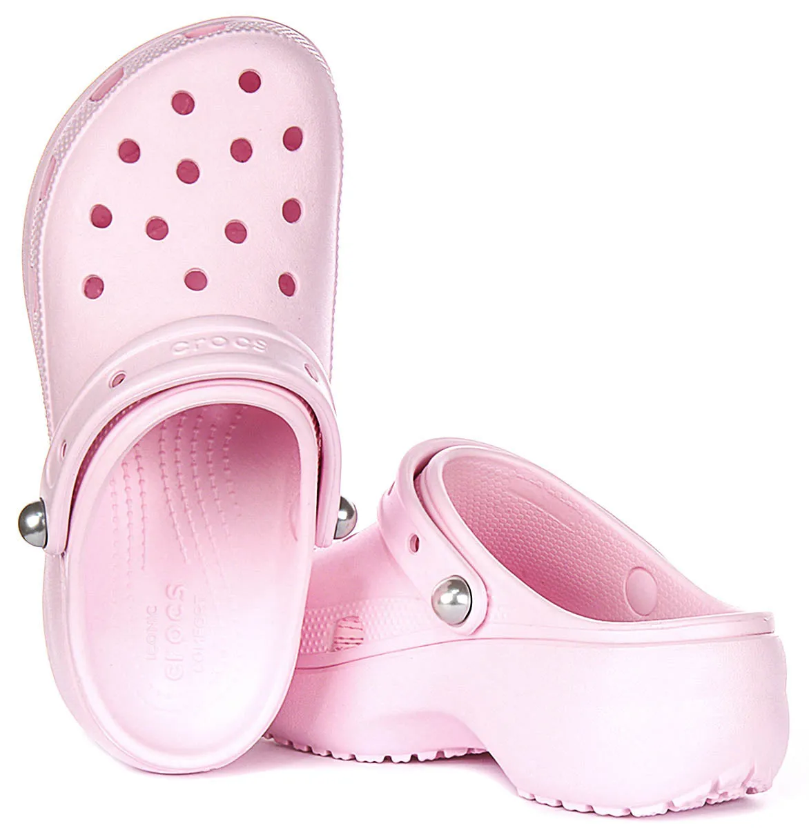 Crocs Classic Platform In Pink