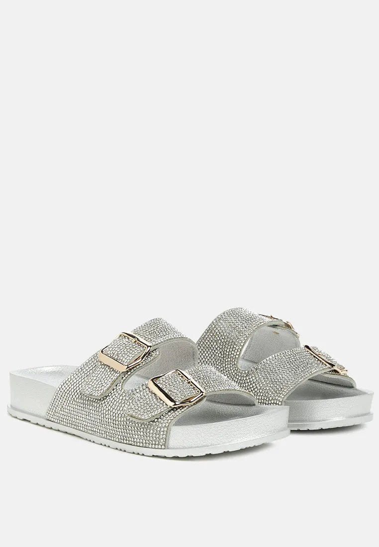 Crystal Buckled Slip-On By Ruw