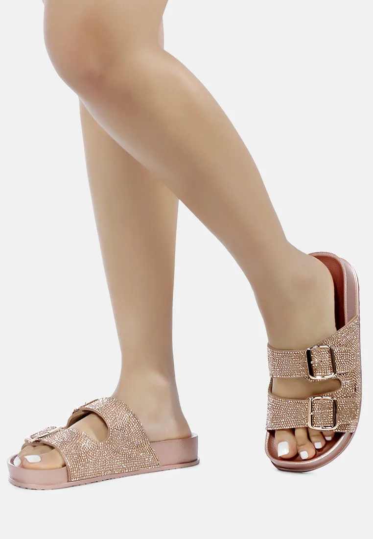 Crystal Buckled Slip-On By Ruw