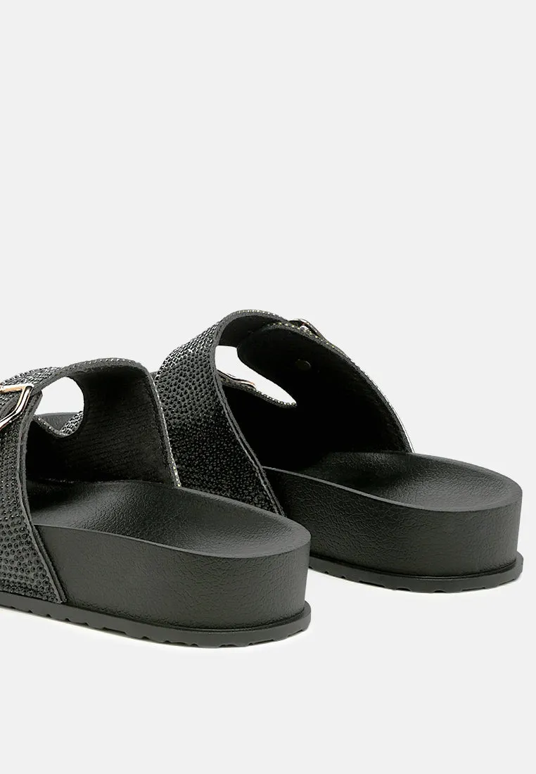 Crystal Buckled Slip-On By Ruw