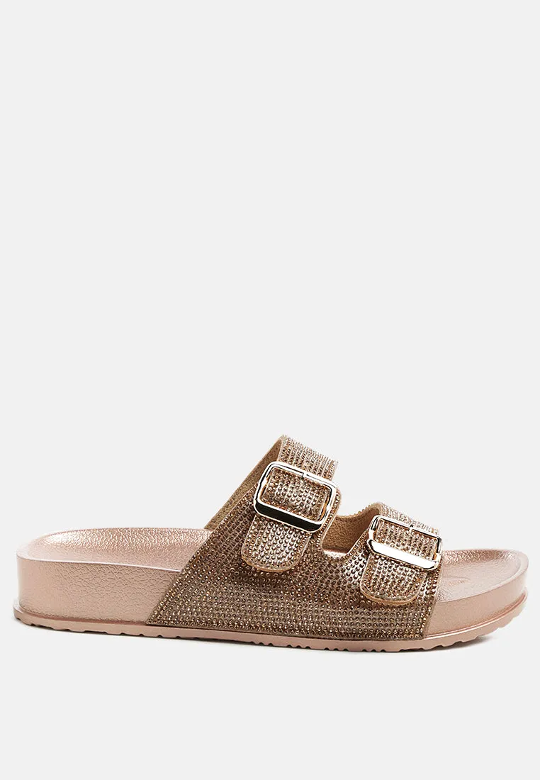Crystal Buckled Slip-On By Ruw
