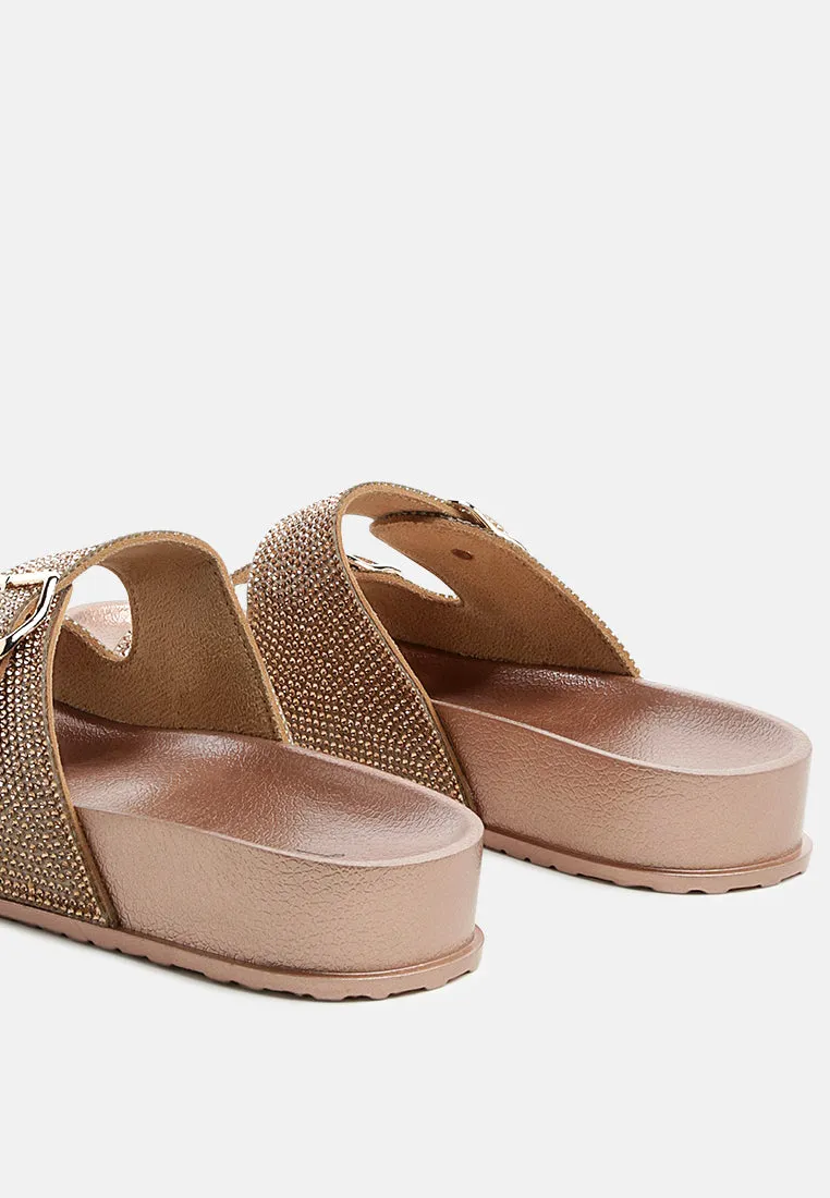 Crystal Buckled Slip-On By Ruw
