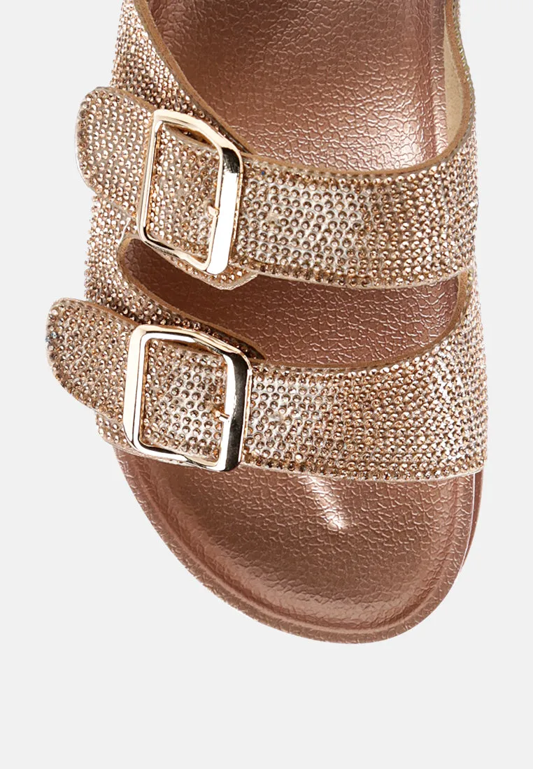 Crystal Buckled Slip-On By Ruw