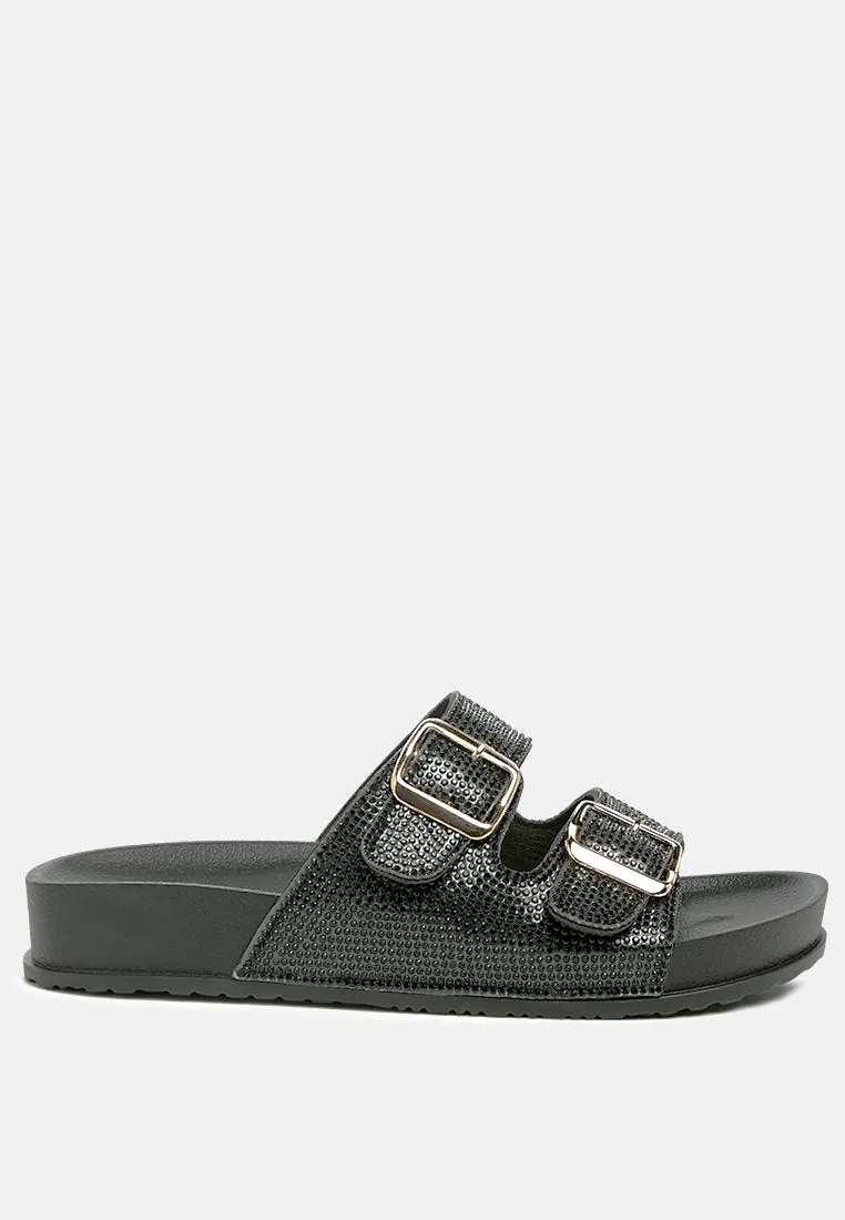 Crystal Buckled Slip-On By Ruw
