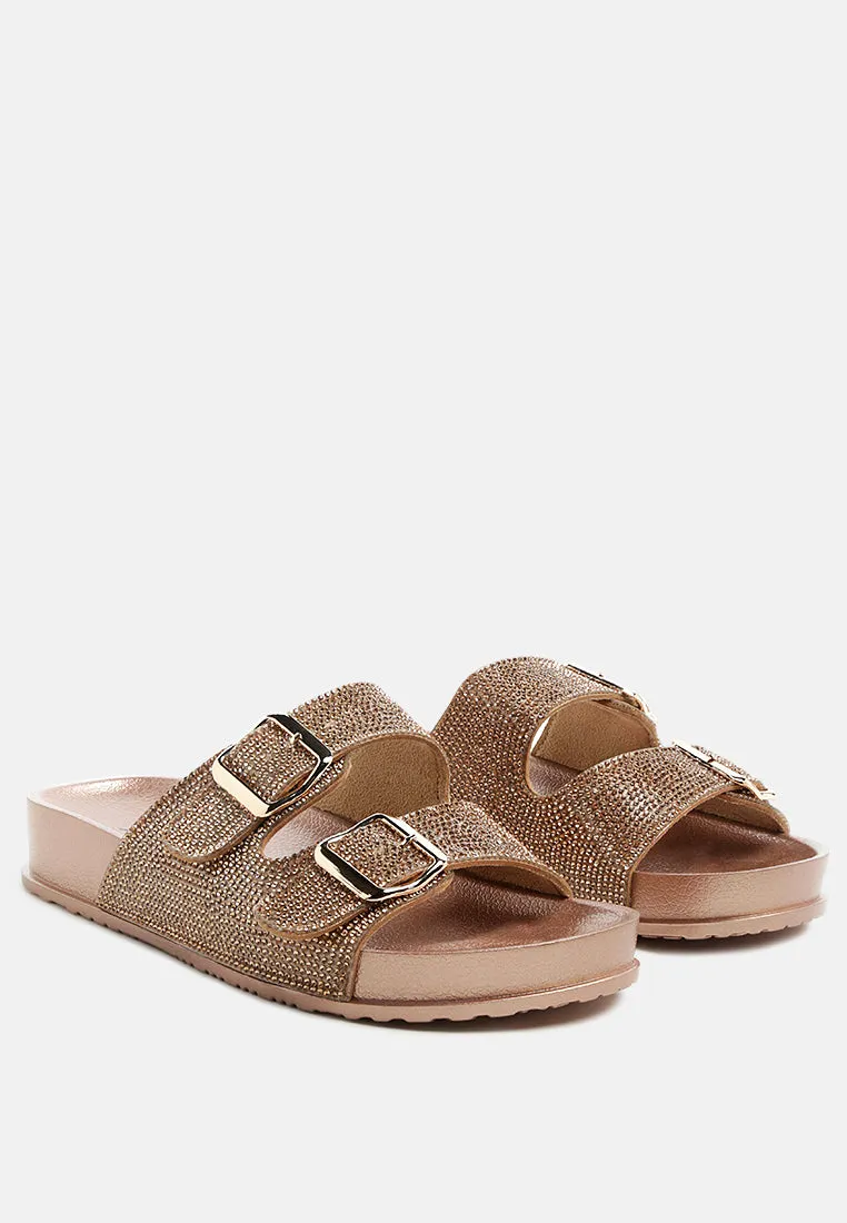 Crystal Buckled Slip-On By Ruw