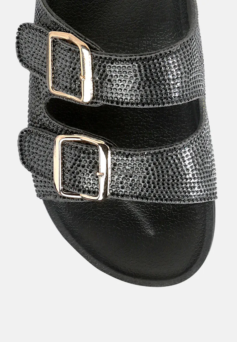 Crystal Buckled Slip-On By Ruw
