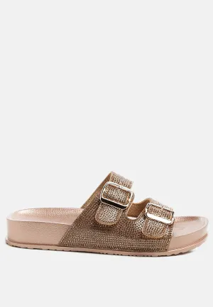 Crystal Buckled Slip-On By Ruw