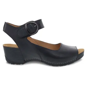 Dansko Women's Tiana Black Burnished Calf 1705020200