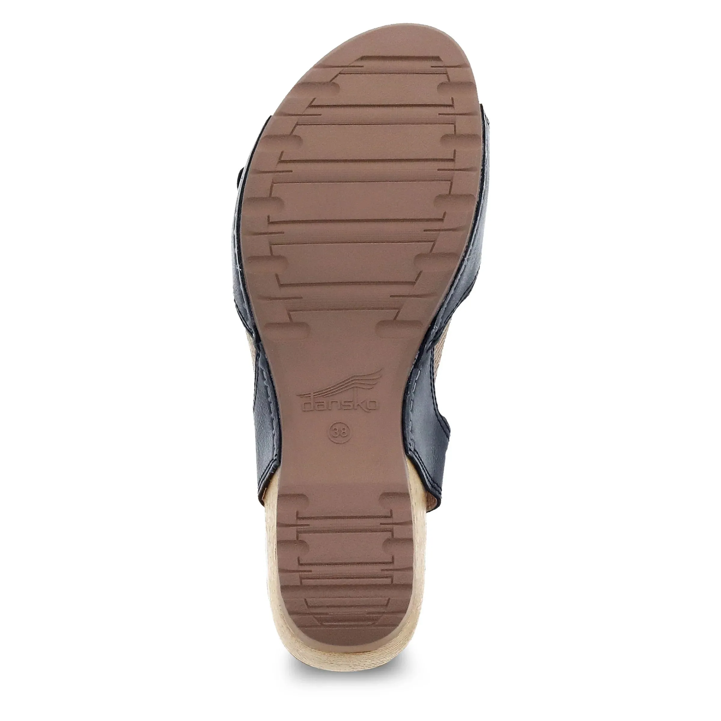 Dansko Women's Tricia Black Milled Burnished 1709501600
