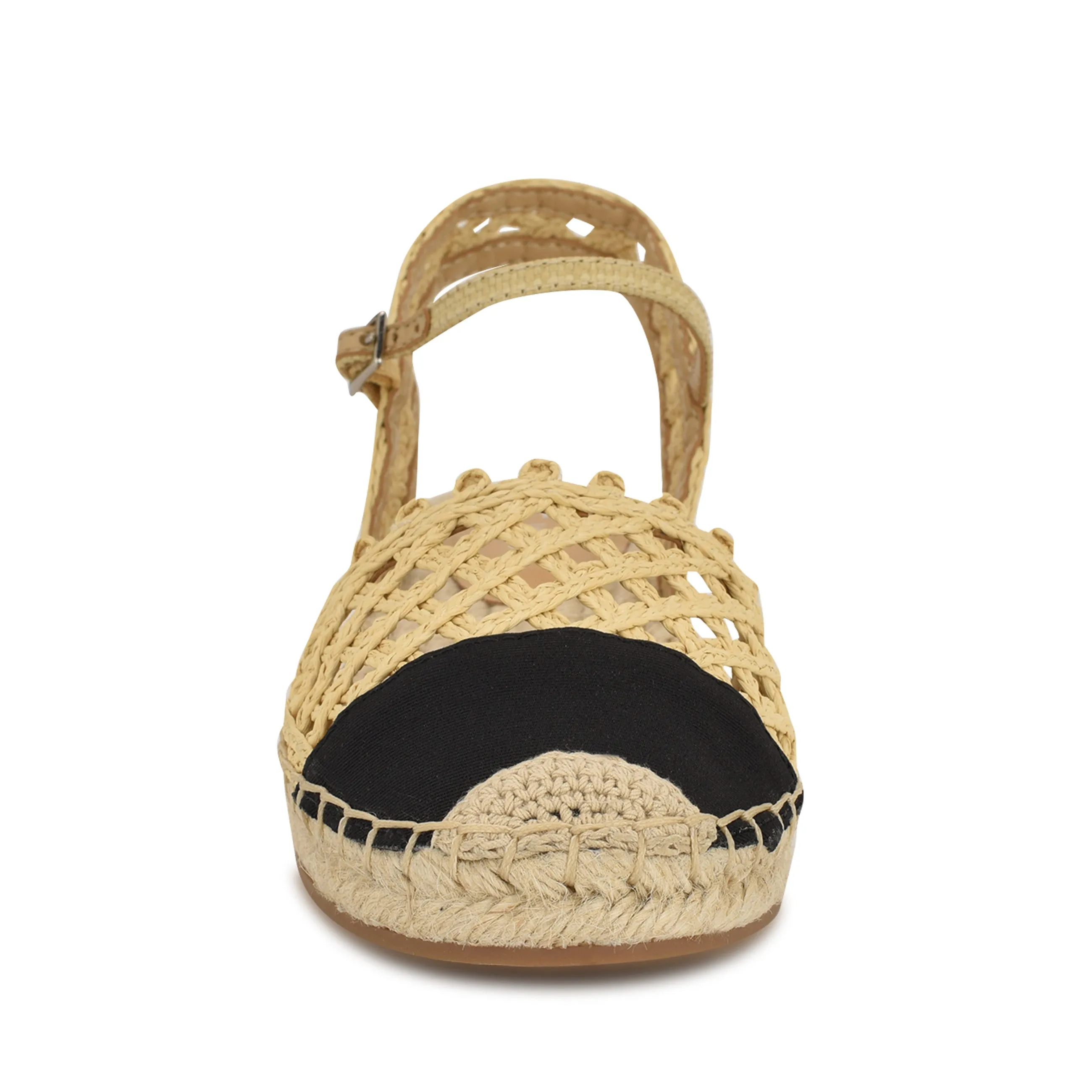 Darby Cap Toe Espadrille Flats