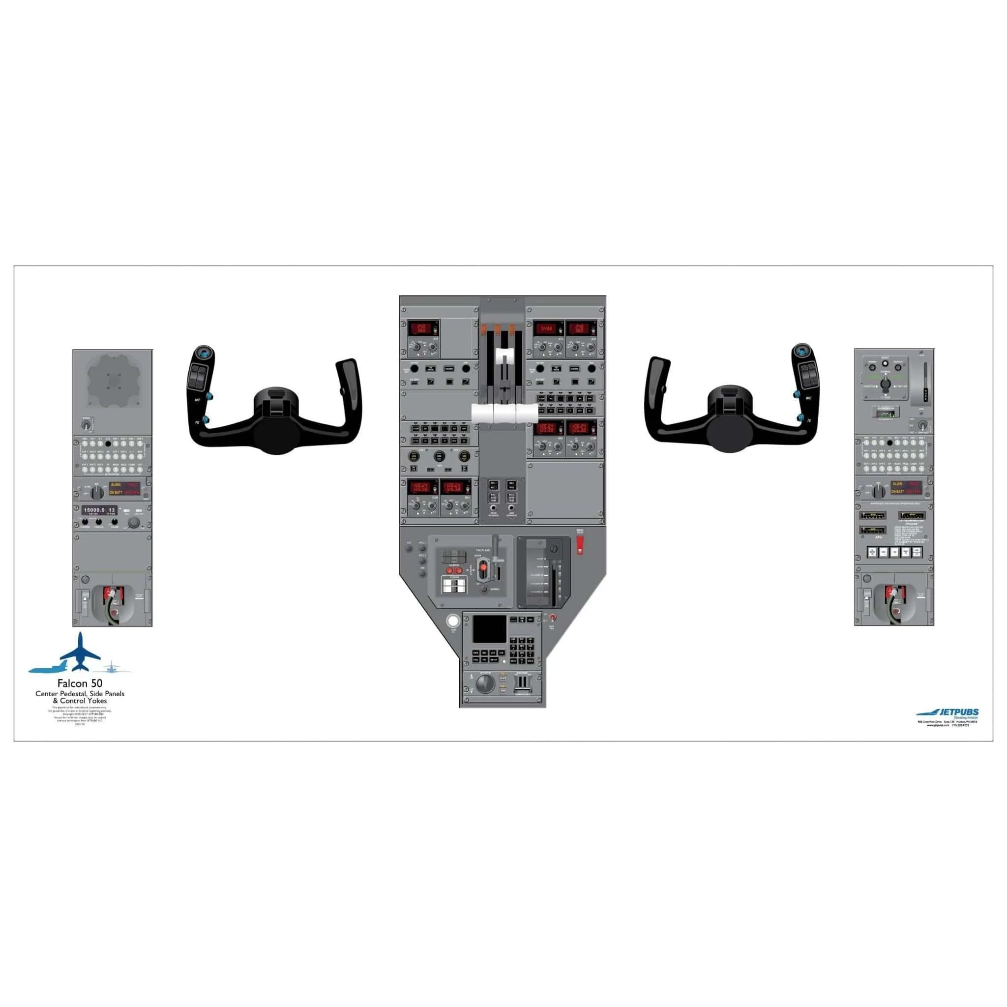 Dassault 18" x 36" Cockpit Posters