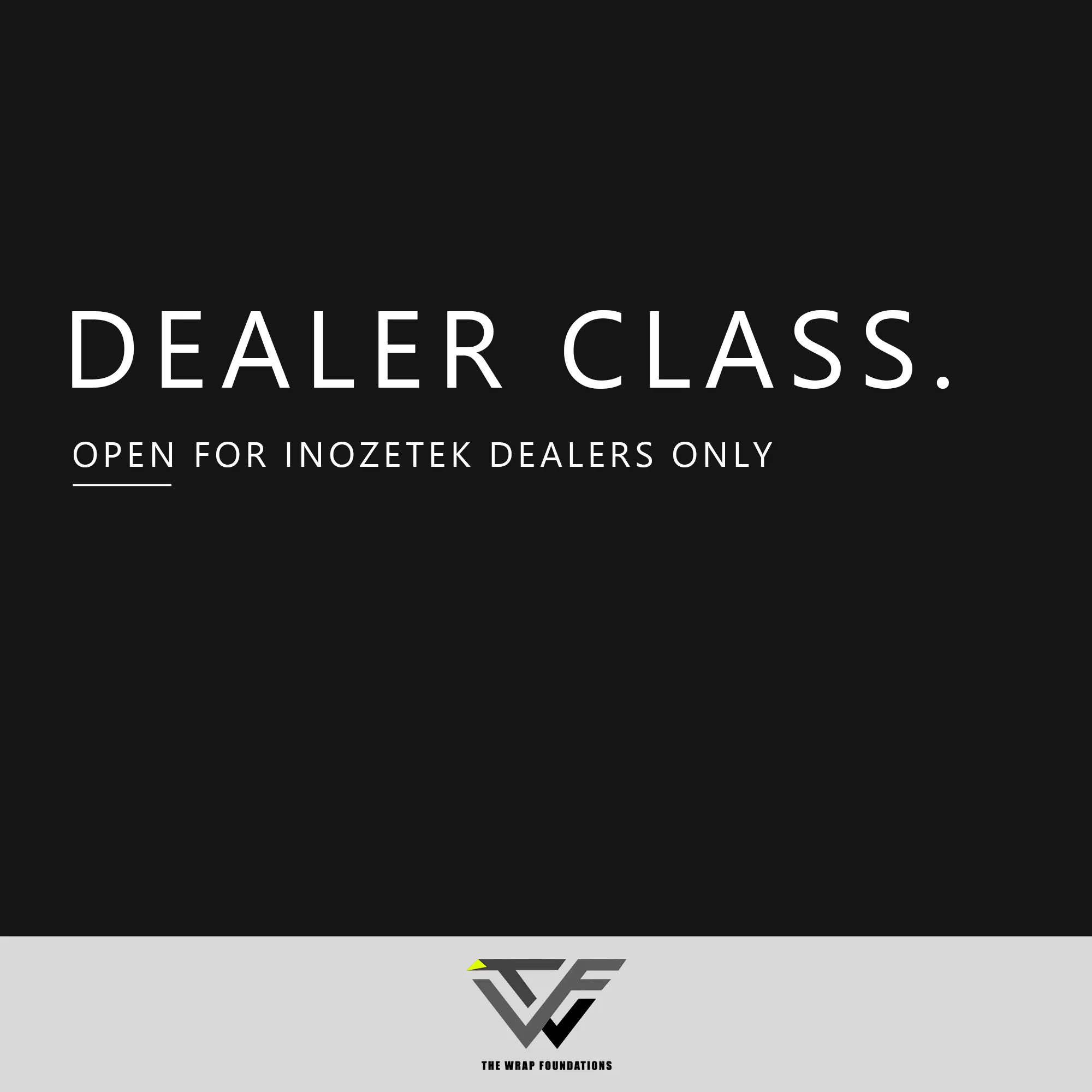Dealer Training Class