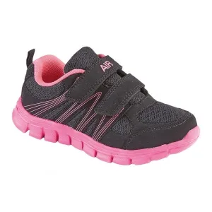 DEK AIR SPRINT Touch Fastening Lightweight Jogger Trainer Black/Pink