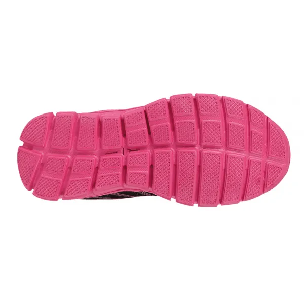 DEK AIR SPRINT Touch Fastening Lightweight Jogger Trainer Black/Pink
