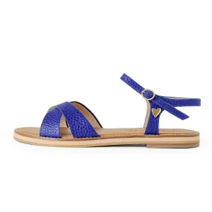 Diana Flat Sandals - Blue [ NO RETURN NO EXCHANGE ]