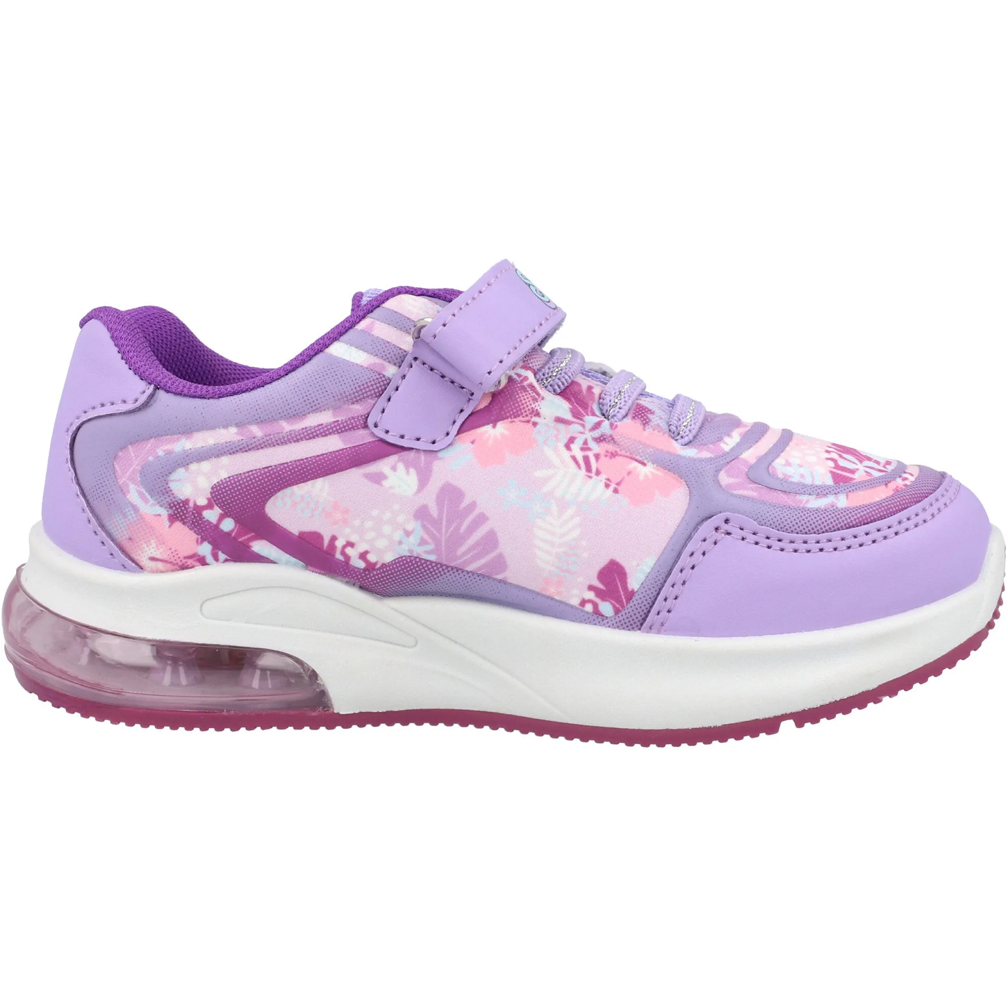 Disney Kids Stitch Lights Purple Trainers