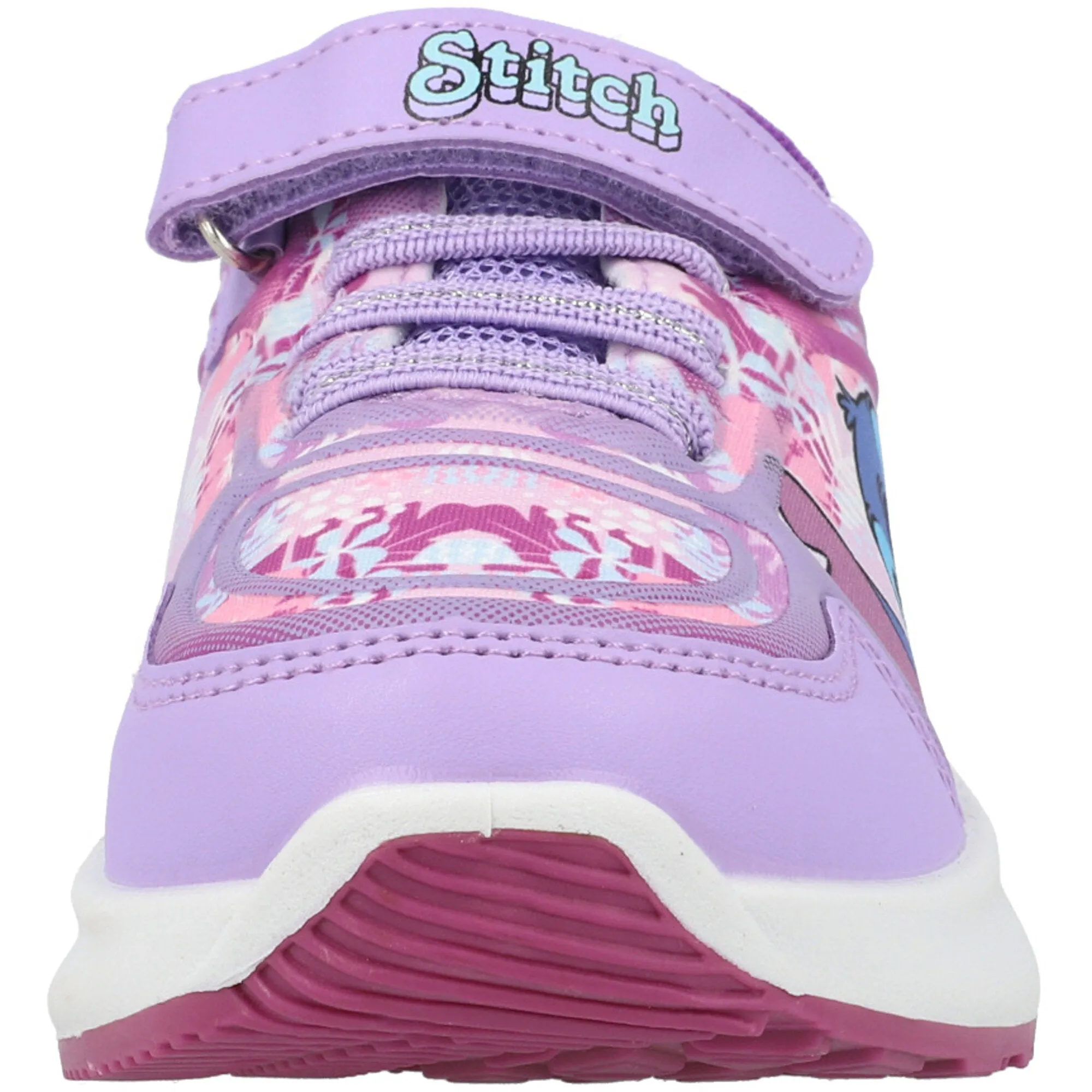 Disney Kids Stitch Lights Purple Trainers