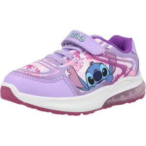 Disney Kids Stitch Lights Purple Trainers