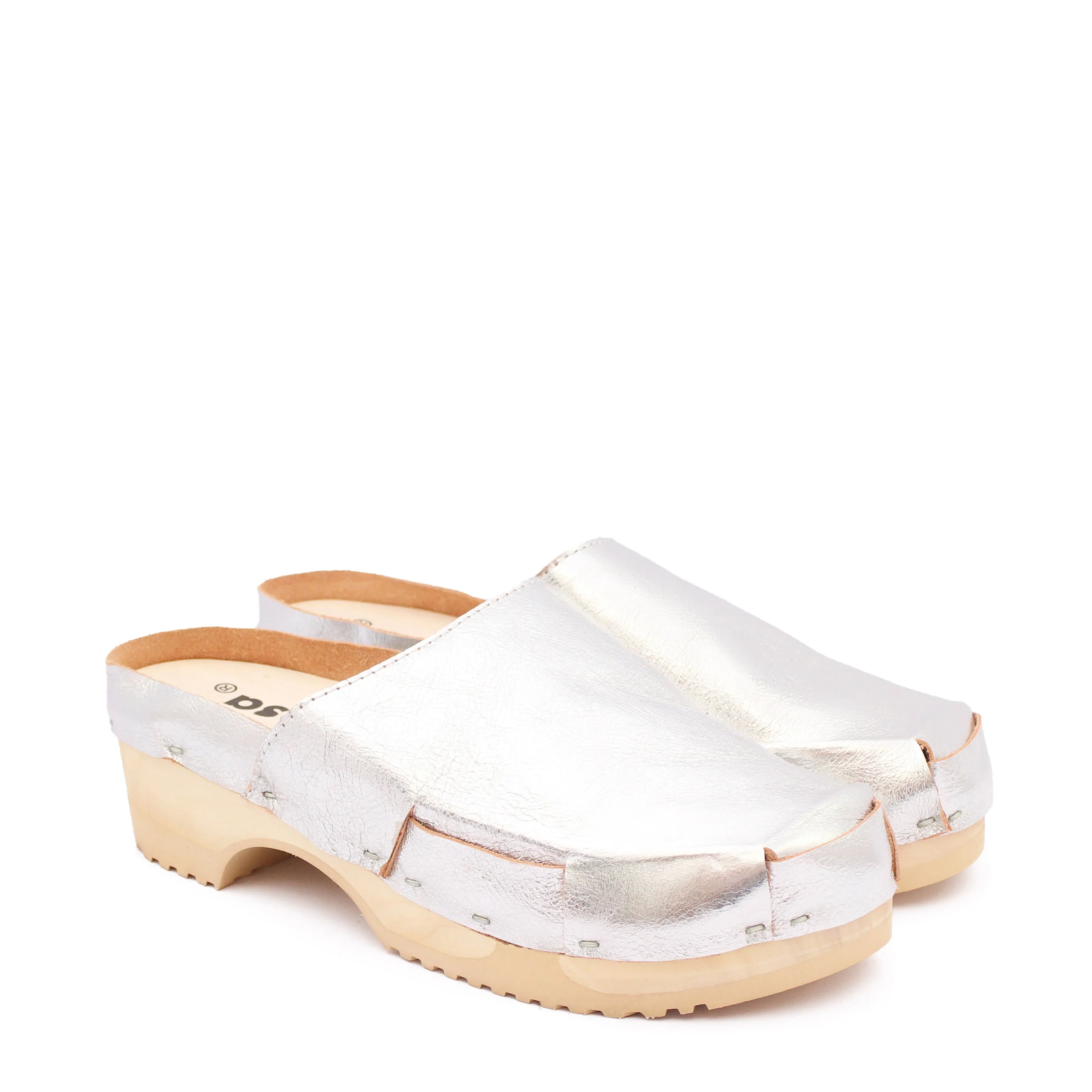 DONAU CLOG METALLIC   Argento