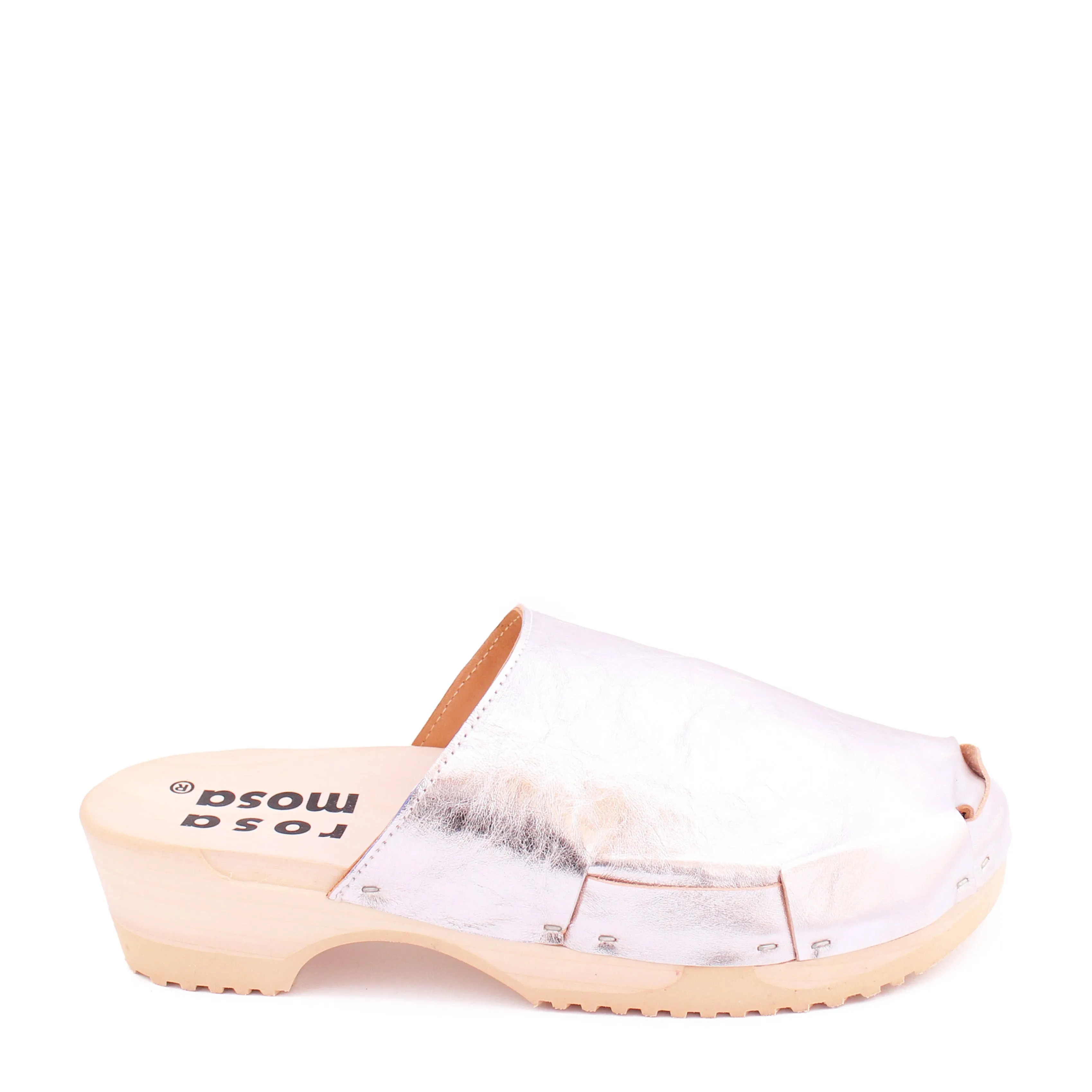 DONAU CLOG METALLIC SIMPLE   Argento