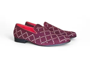 Dress Studs Loafer in Suede