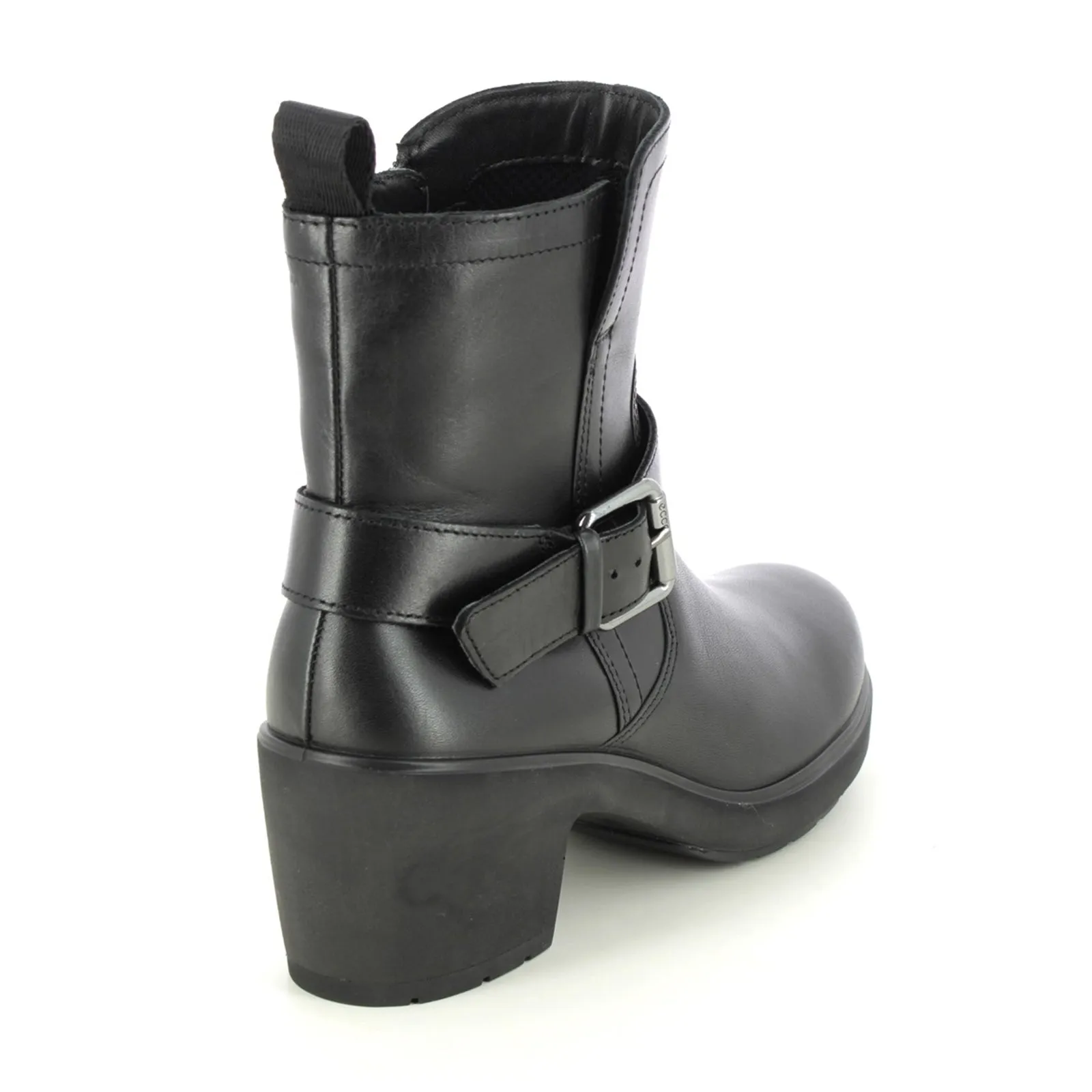 Ecco Metropole Zurich Full Grain Leather Women's Heels Boots