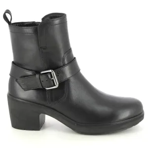 Ecco Metropole Zurich Full Grain Leather Women's Heels Boots
