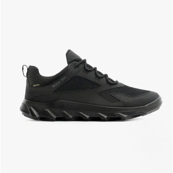 ECCO MX LOW Mens Goretex Waterproof Outdoor Trainers Black