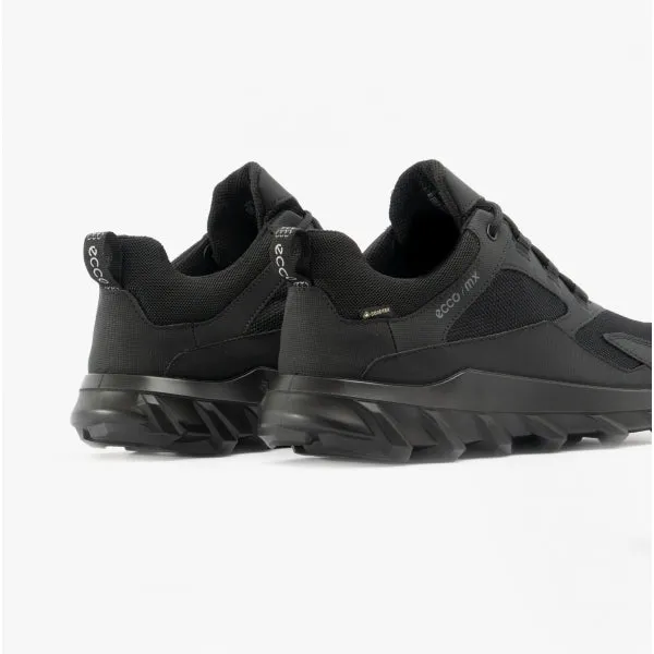 ECCO MX LOW Mens Goretex Waterproof Outdoor Trainers Black